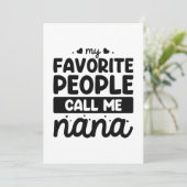 私のお気に入りの民はナナと呼ぶ サンキューカード (スタンド正面)