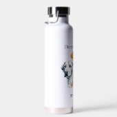 私のお気に入りの民は犬だ ウォーターボトル (右面)