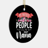 私のお気に入りの民は私をナナ母の日と呼ぶ セラミックオーナメント (右)