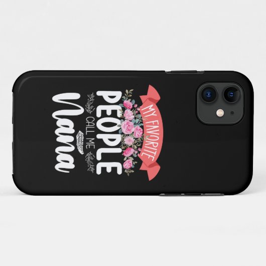 私のお気に入りの民は私をナナ母の日と呼ぶ Case-Mate iPhoneケース (裏面(横))