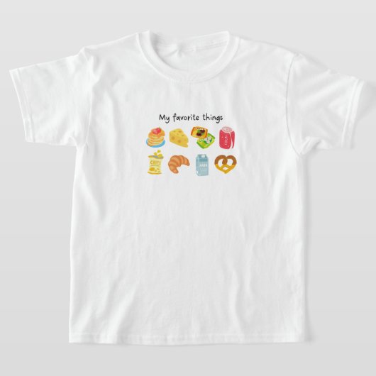 私のお気に入りの物 Tシャツ (レイダウン)