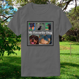 私のお気に入りの犬が自分の6位Tシャツを作る Tシャツ