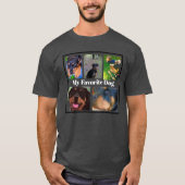 私のお気に入りの犬は自分の5位Tシャツを作る Tシャツ (正面)