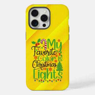 私のお気に入りの色はクリスマスライト–55667 iPhone 15 PRO MAXケース