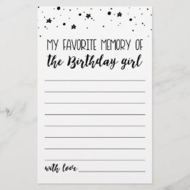 私のお気に入りの誕生日女の子パーティーゲームの記憶