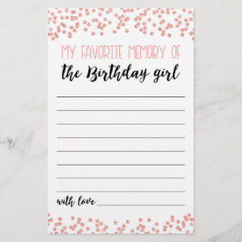 私のお気に入りの誕生日女の子パーティーゲームの記憶