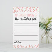 私のお気に入りの誕生日女の子パーティーゲームの記憶 (スタンド正面)