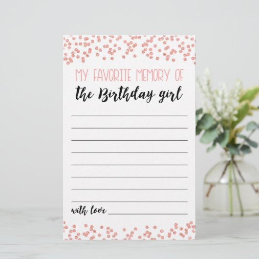 私のお気に入りの誕生日女の子パーティーゲームの記憶 (スタンド正面)