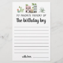 私のお気に入りの誕生日少年の記憶