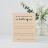 私のお気に入りの誕生日少年の記憶 (スタンド正面)