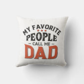 私のお気に入りの部下はパパ クッション (裏面)