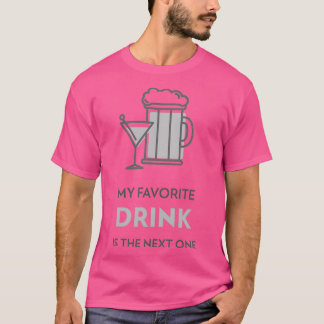 私のお気に入りの飲み物は次の1 2 Tシャツ