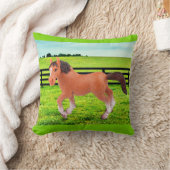 私のお気に入りの馬 クッション (ブランケット)