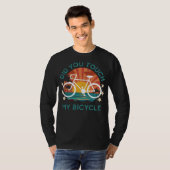 私のお洒落自転車のT字をTouchしたよくはしゃぐ- C Tシャツ (正面フル)