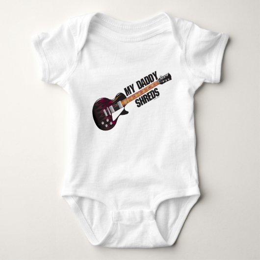 私のお父さんの断片 ベビーボディスーツ (正面)