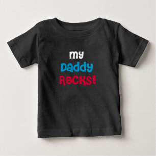 私のお父さんの石 ベビーTシャツ