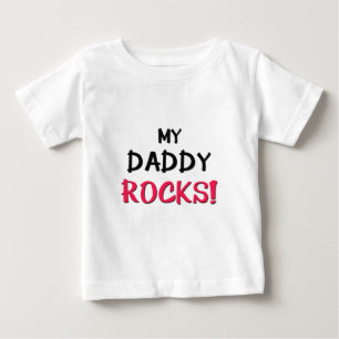 私のお父さんの石 ベビーTシャツ