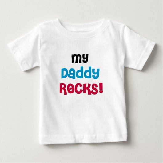 私のお父さんの石 ベビーTシャツ (正面)