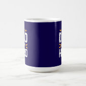 私のお父さんは私のヒーロー コーヒーマグカップ (中央)