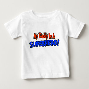 私のお父さんは英雄です ベビーTシャツ