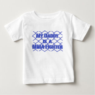 私のお父さんはMMAの戦闘機です! ベビーTシャツ