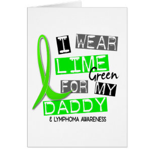 私のお父さん37のためのリンパ腫Iの衣服のライムグリーン