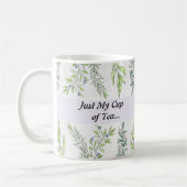 私のお茶 コーヒーマグカップ (左)