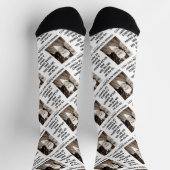 私のお金を太陽エネルギー太陽のパワーEdison Qteに置く ソックス (上部)