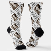 私のお金を太陽エネルギー太陽のパワーEdison Qteに置く ソックス (傾斜あり)