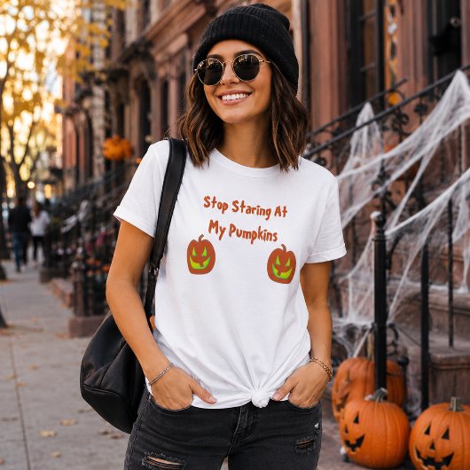私のかぼちゃを見ないで Tシャツ