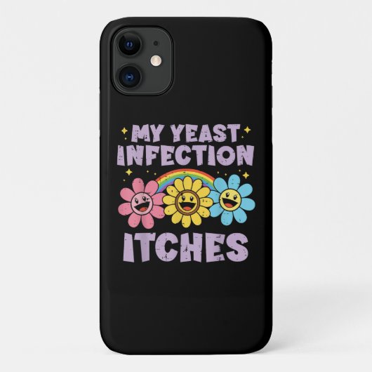 私のかゆいカンジダ感染症 Case-Mate iPhoneケース (裏面)