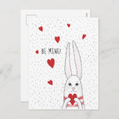 私のかわいいバニー シーズンポストカード (正面/裏面)