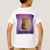 私のかわいい猫 Tシャツ (裏面)