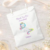 私のかわいらしパーティーに参加してくれてありがとう フェイバーバッグ (クリップ留めされた状態)