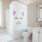 私のかわいらし猫 シャワーカーテン (インサイチュ)