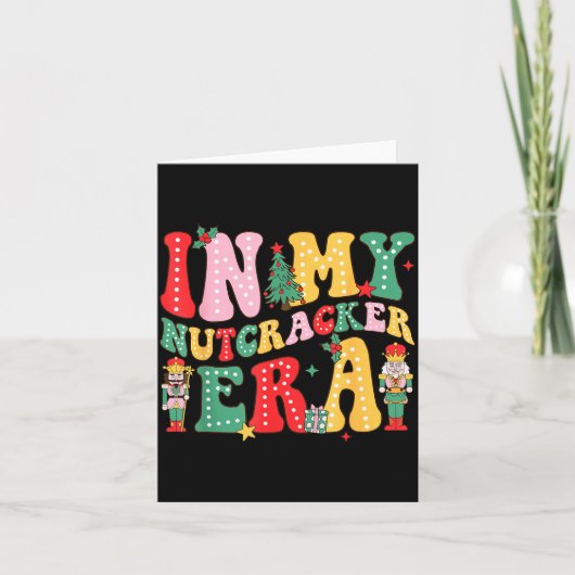 私のくるみ割り人形時代のクリスマス Nk くるみ割り人形チーム カード (正面)