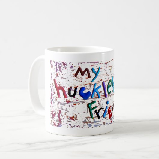 私のこけももの友人のマグ コーヒーマグカップ (正面左)