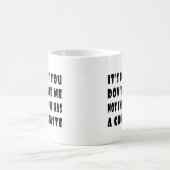 私のこと嫌もしいになってもいい コーヒーマグカップ (中央)