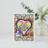 私のこのハート、ポストカード ポストカード (スタンド正面)