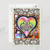 私のこのハート、ポストカード ポストカード (正面/裏面)