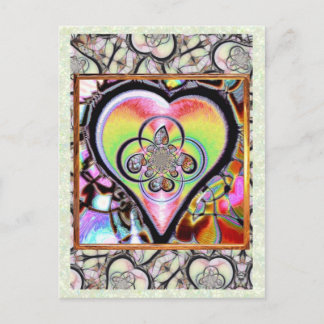 私のこのハート、ポストカード ポストカード