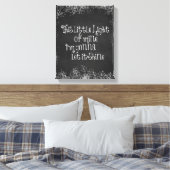 私のこの小さな光は輝かせるつもり キャンバスプリント (インサイチュ (寝室))