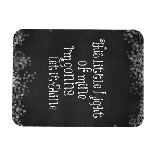 私のこの小さな光は輝かせるつもり マグネット (横)