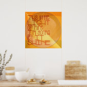 私のこの小さな光感動的 ポスター (キッチン)