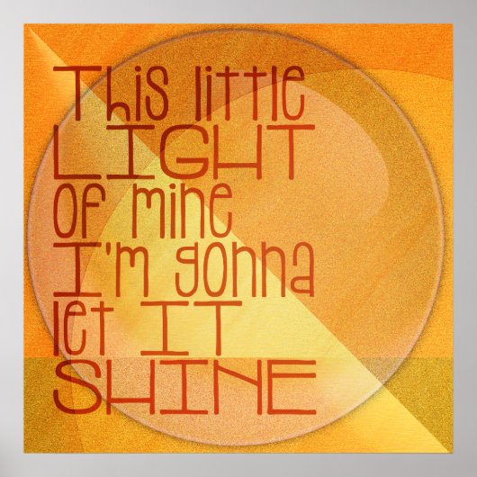 私のこの小さな光感動的 ポスター (正面)