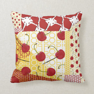 私のさくらんぼの枕をぽんと鳴らして下さい クッション