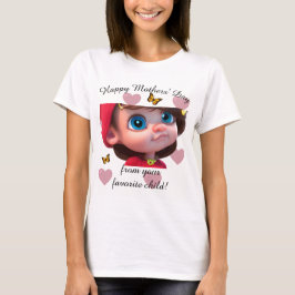 私のすごいクール母 Tシャツ