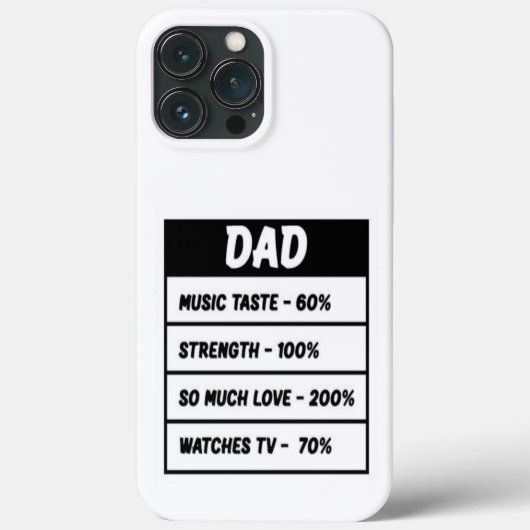 私のすごいパパ Case-Mate iPhoneケース (裏面)