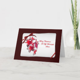 私のすばらしい姉妹へのメリークリスマス カード