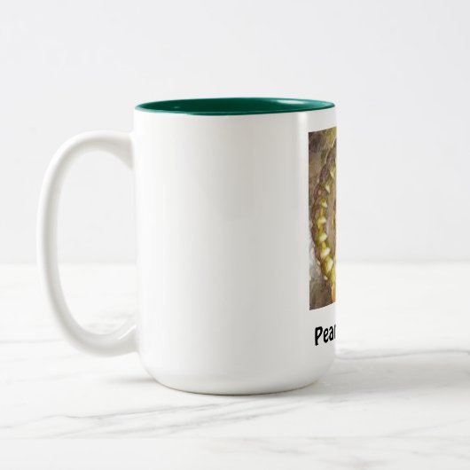 私のすべてのファンのための大きいコーヒー・マグ真珠 ツートーンマグカップ (左)